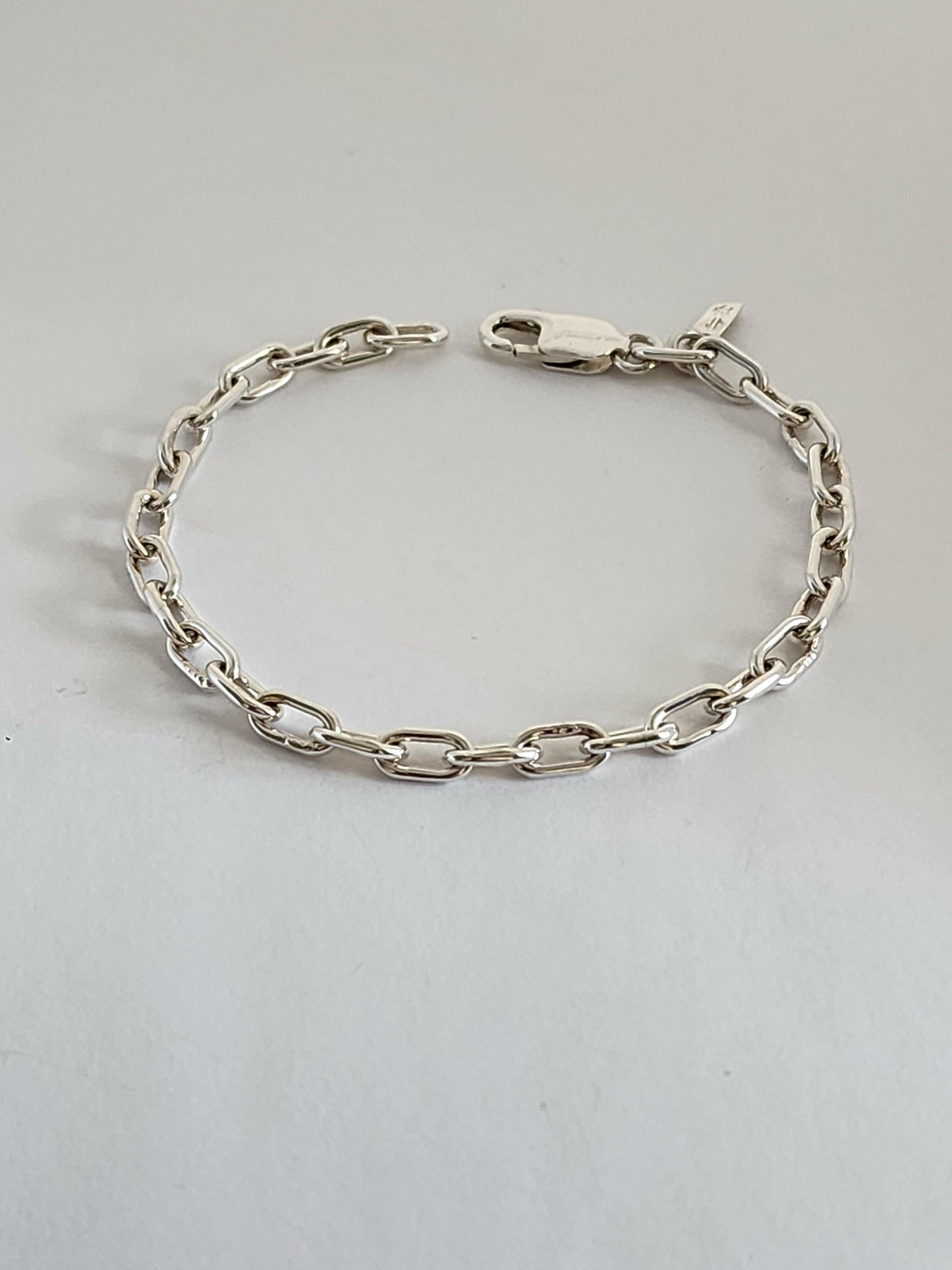 Silver Link Chain Bracelet
