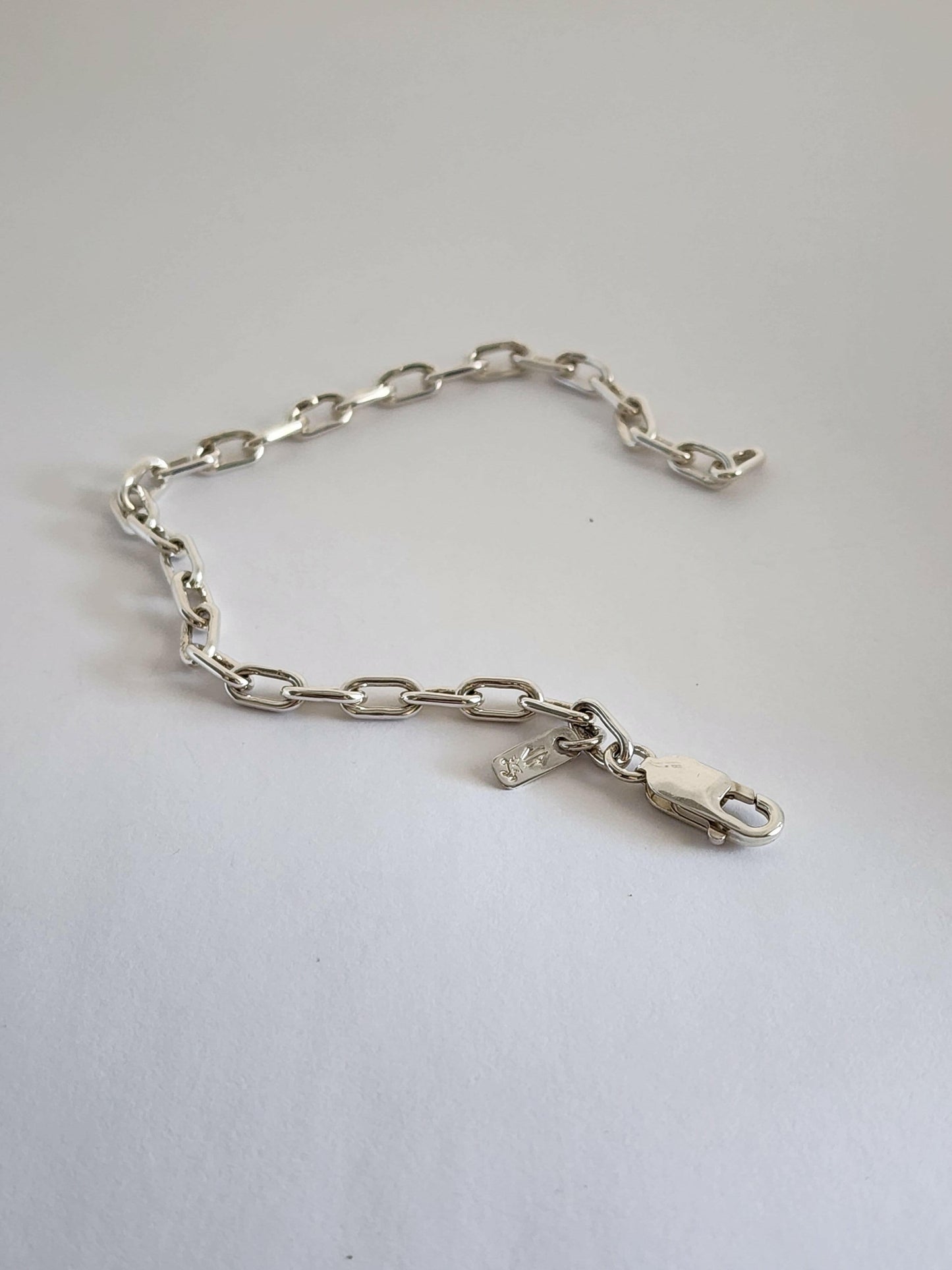 Silver Link Chain Bracelet