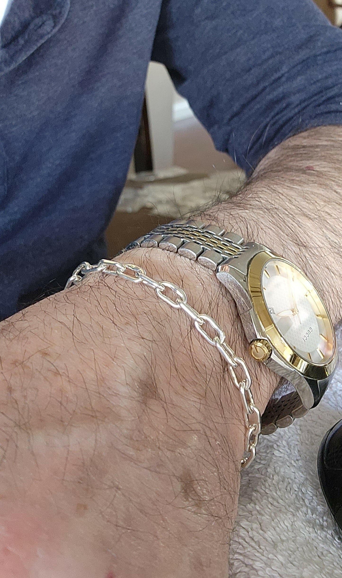 Silver Link Chain Bracelet