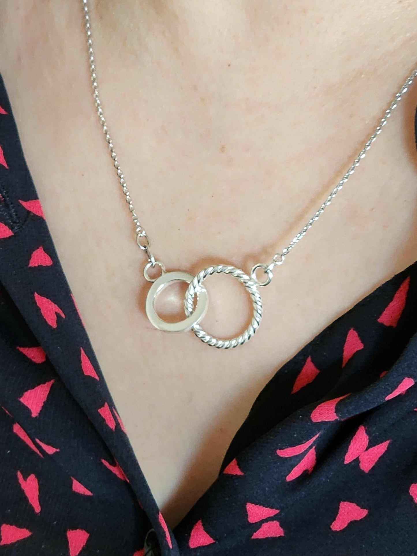 Silver Women's Necklace, SARA