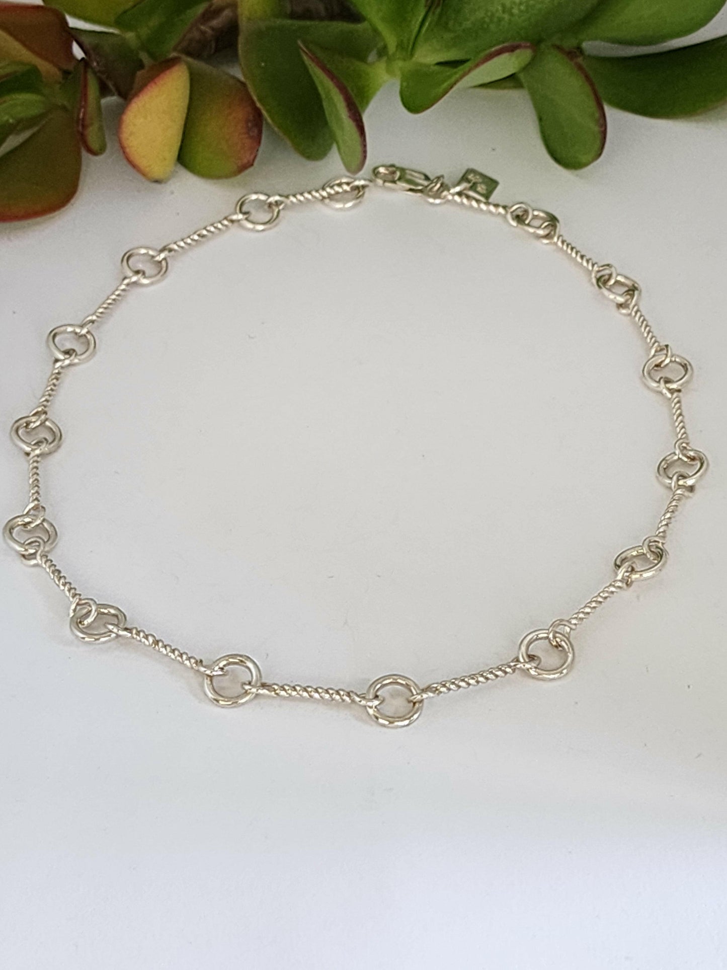Women's Silver Necklace, DOTTY