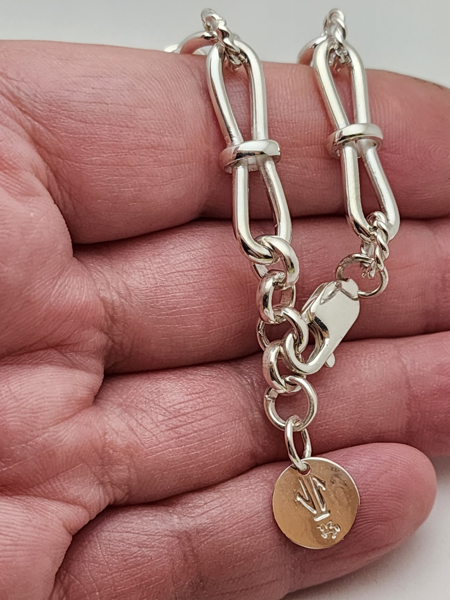 Silver Bracelet Bowtie