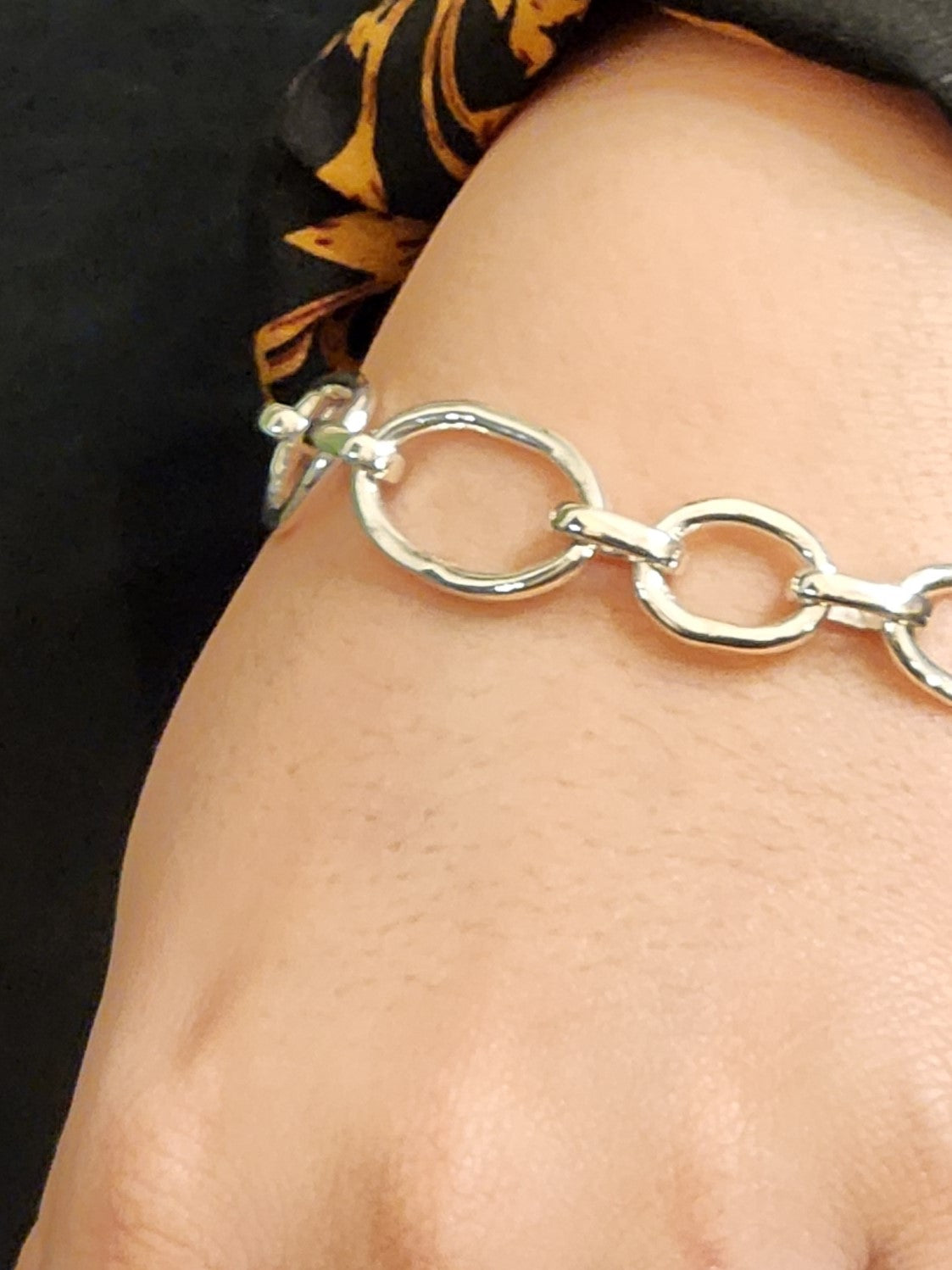 Silver Women's Link Bracelet,, NEDA