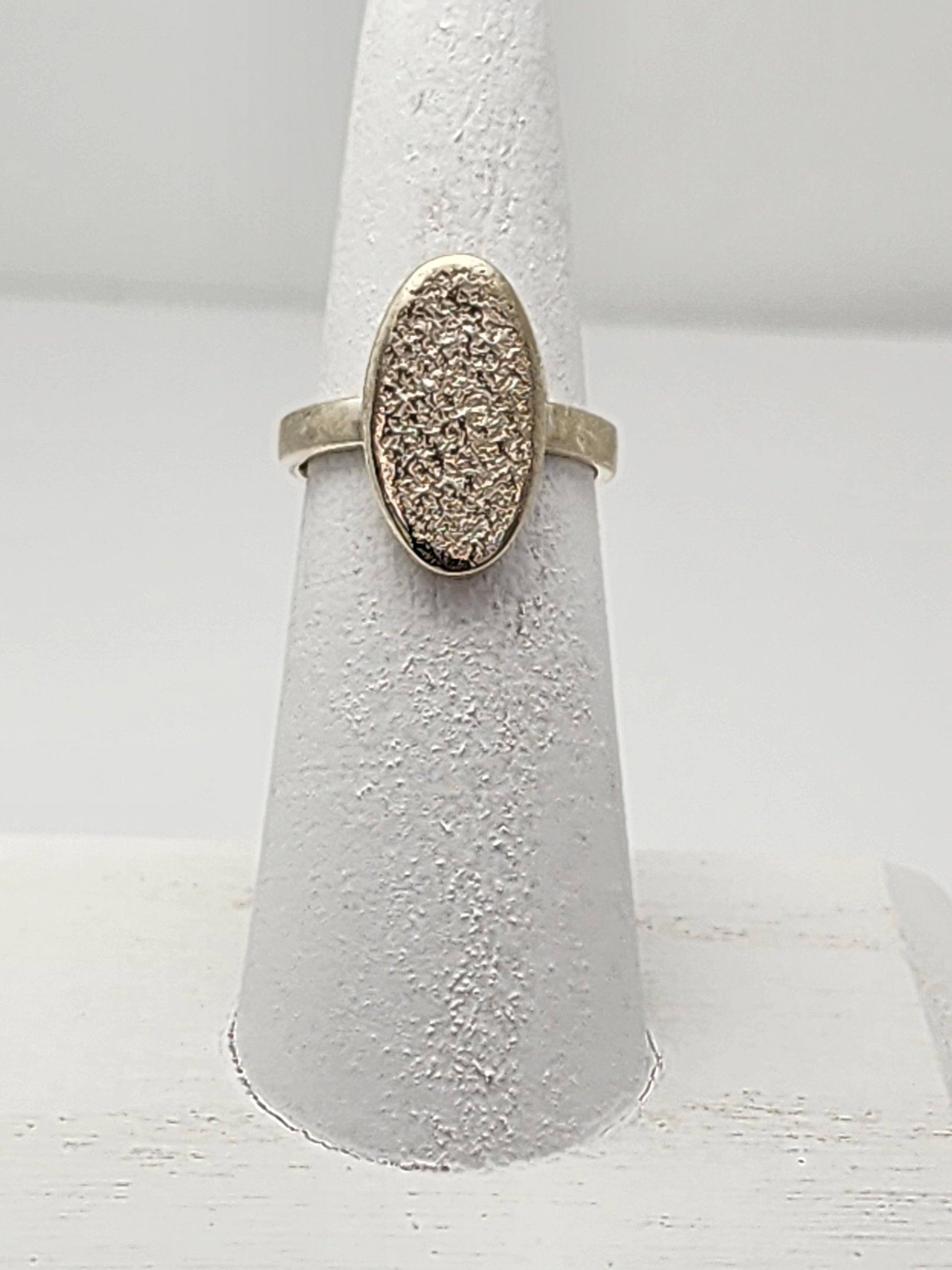 women's silver ring