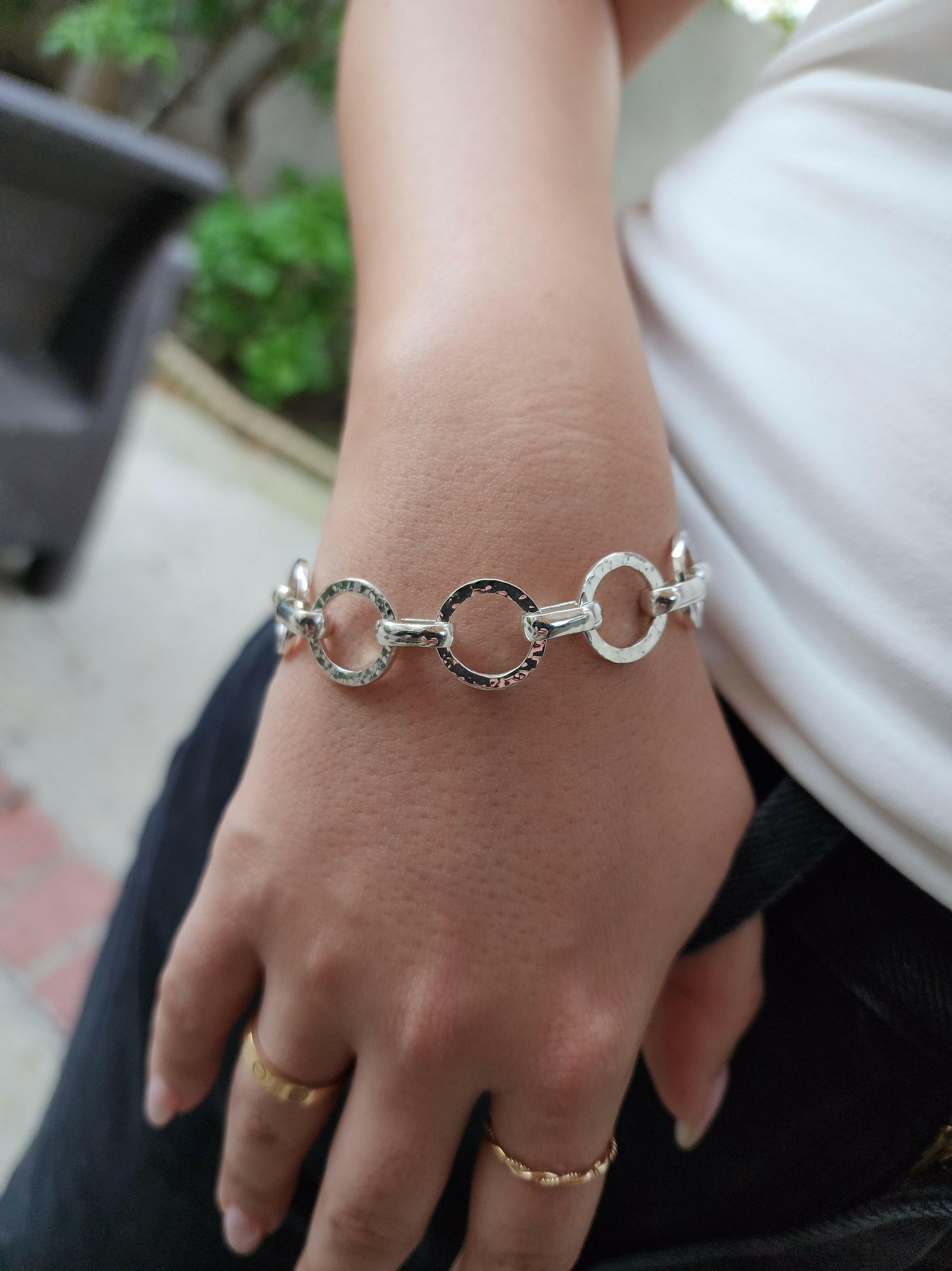 dress the part silver bracelet paparazzi Dress The Part Silver Bracelet Paparazzi New