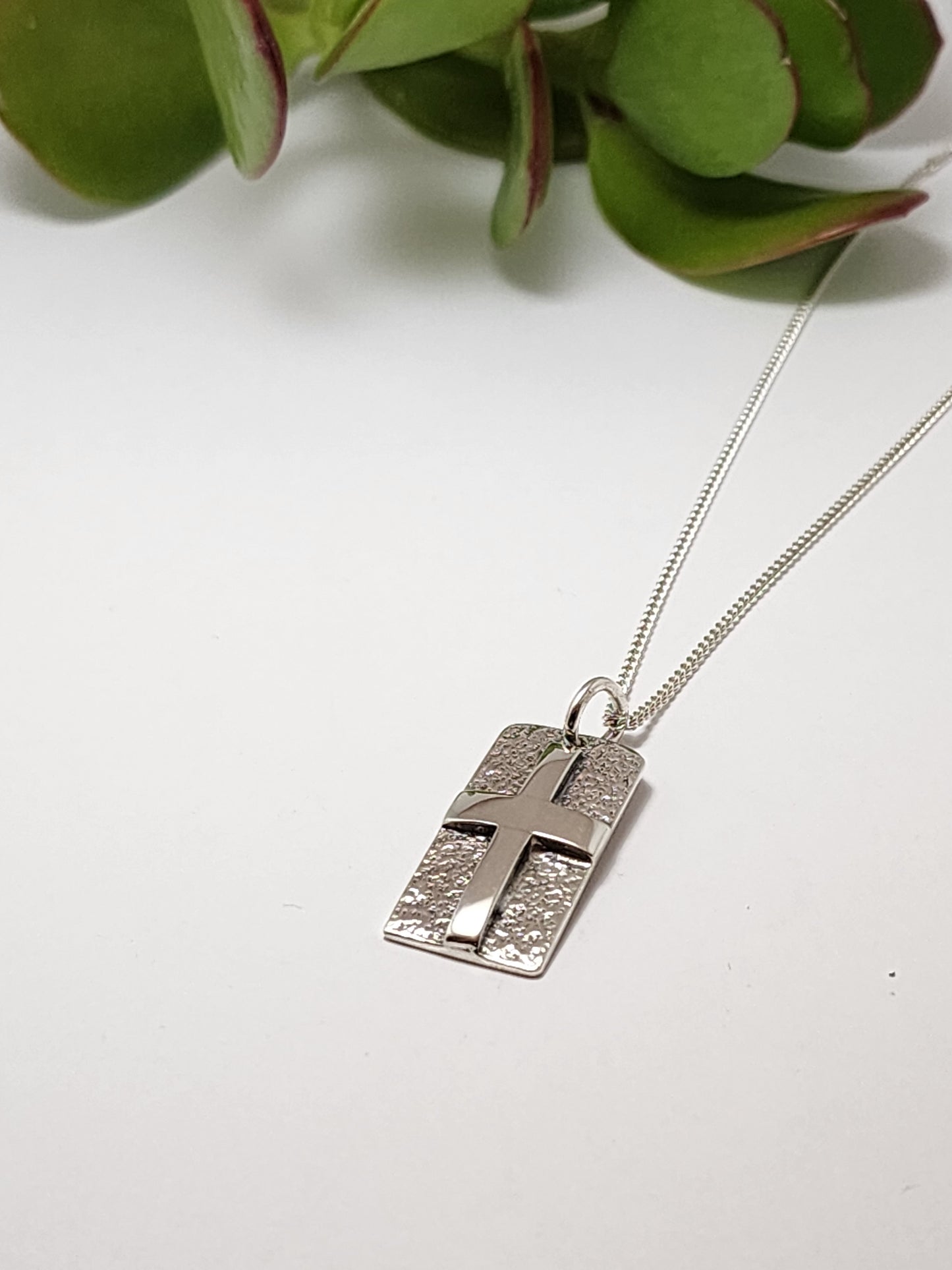 Silver Cross Necklace