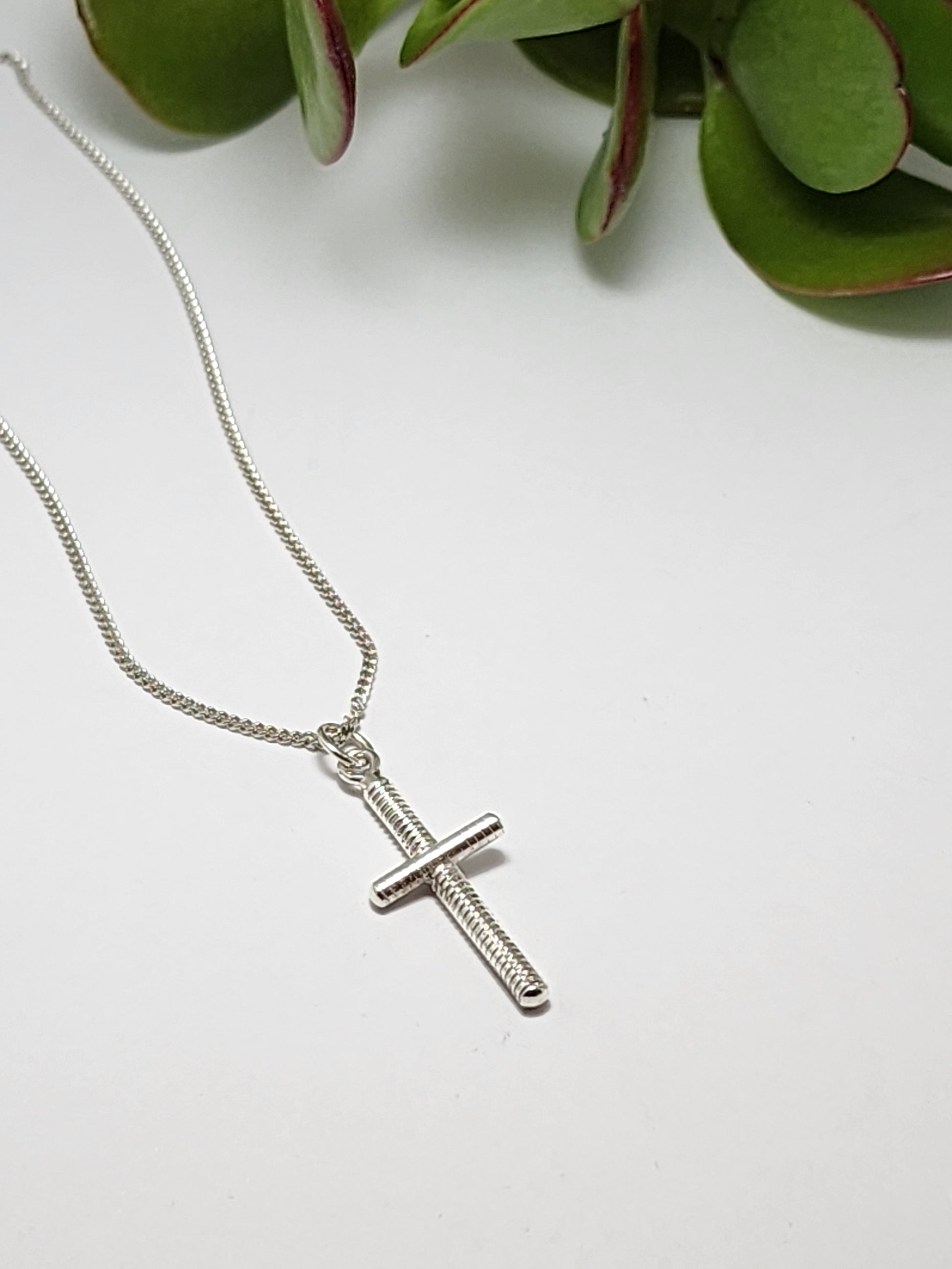 Silver Cross Necklace