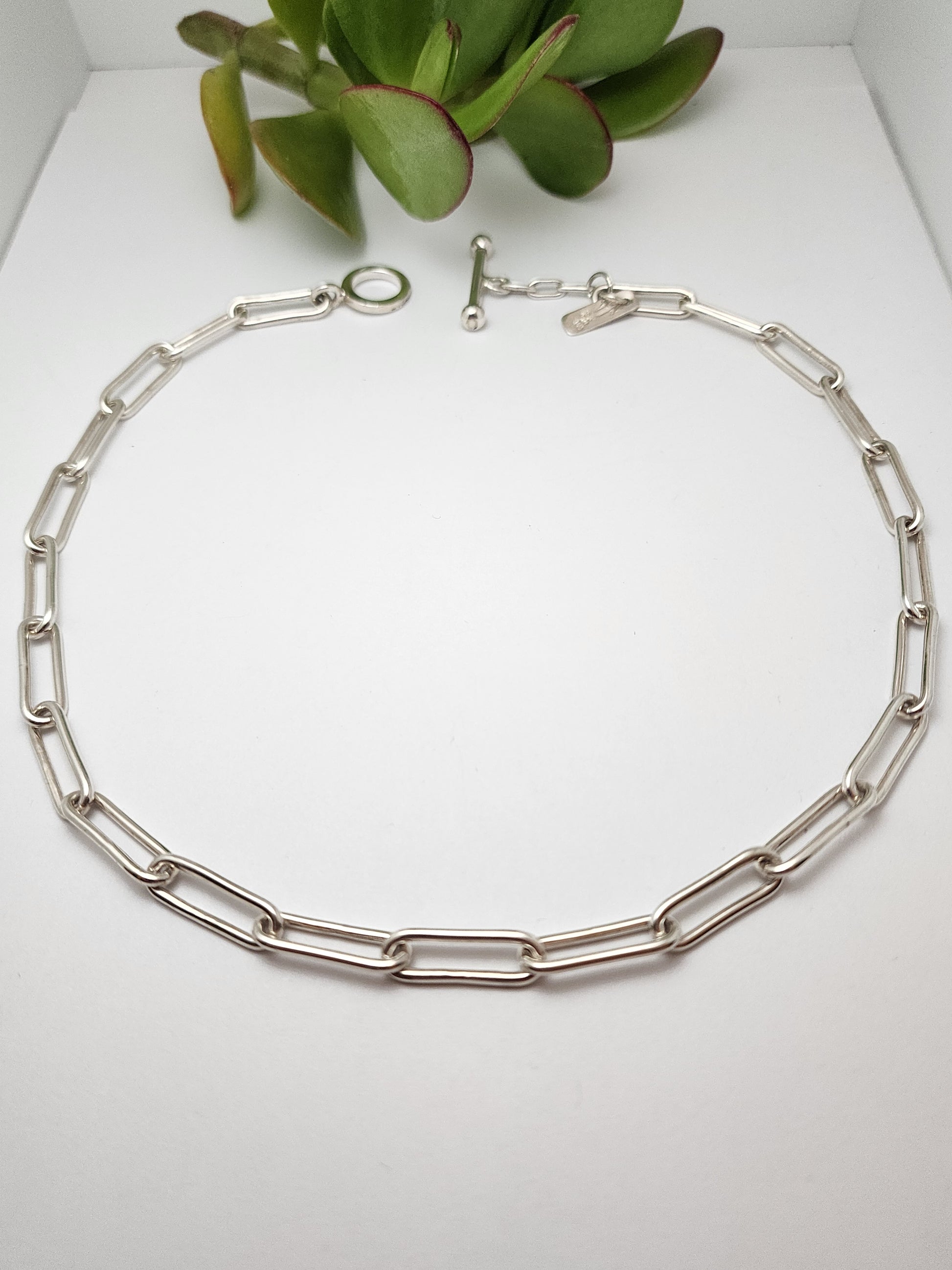 women's silver necklace