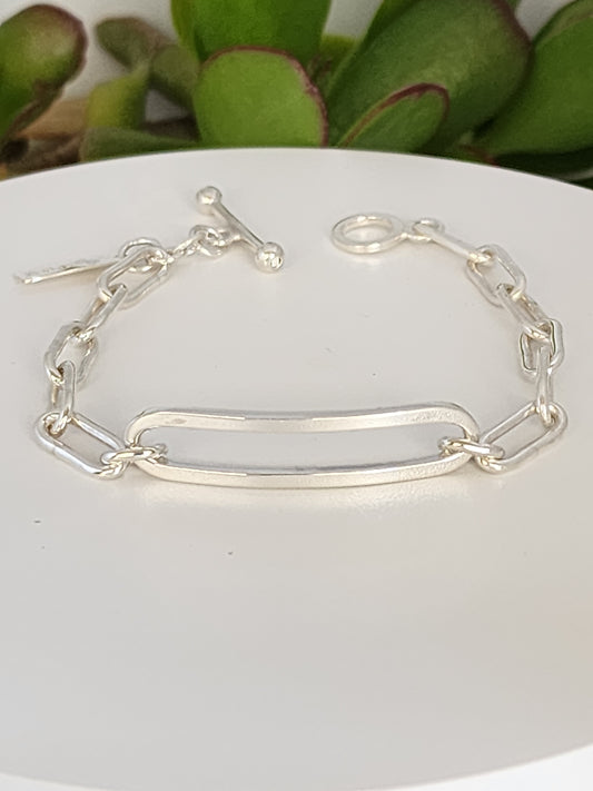 women's silver bracelet