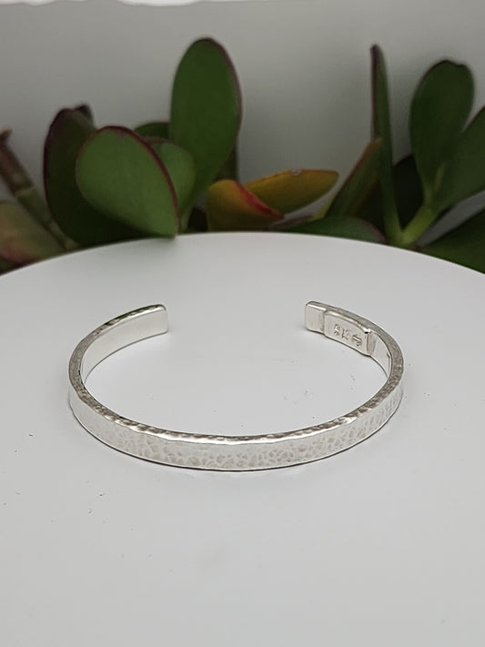 Unisex Hammered Cuff Bracelet,,, MITHRA