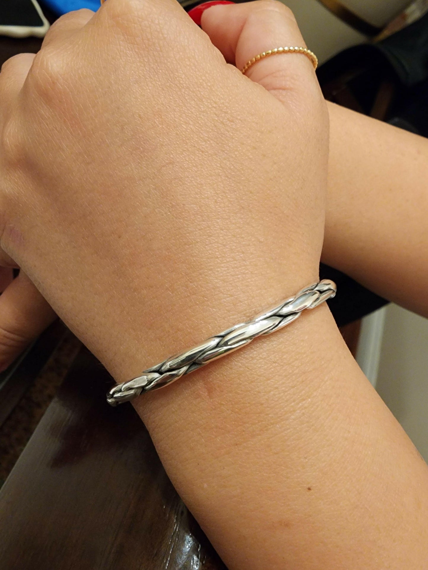 Women's Silver Cuff Bracelet