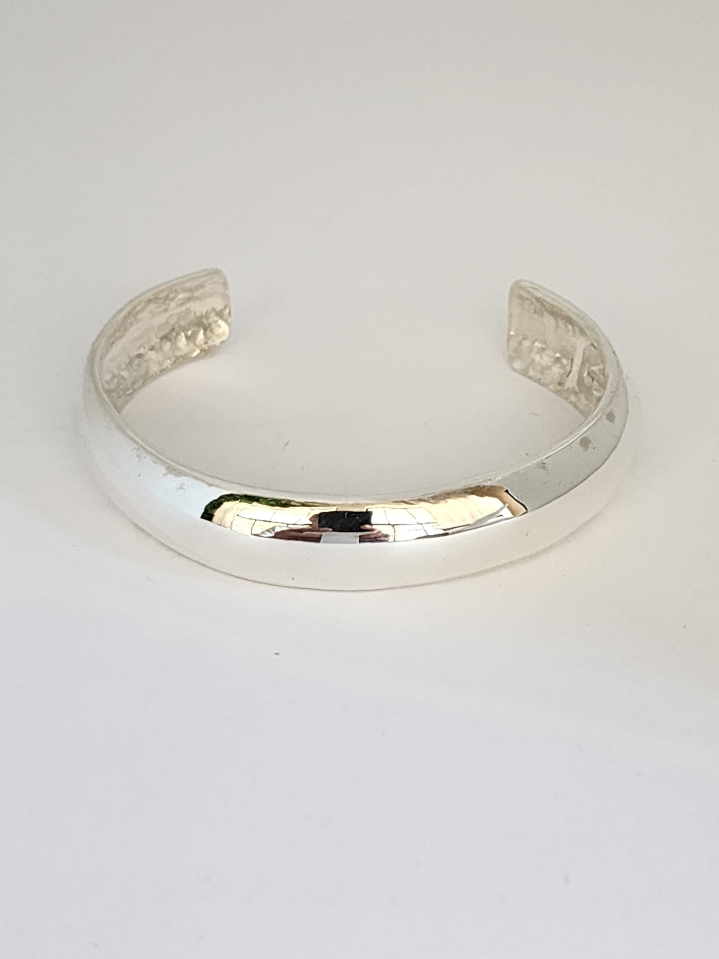 Dome Silver Cuff Bracelet