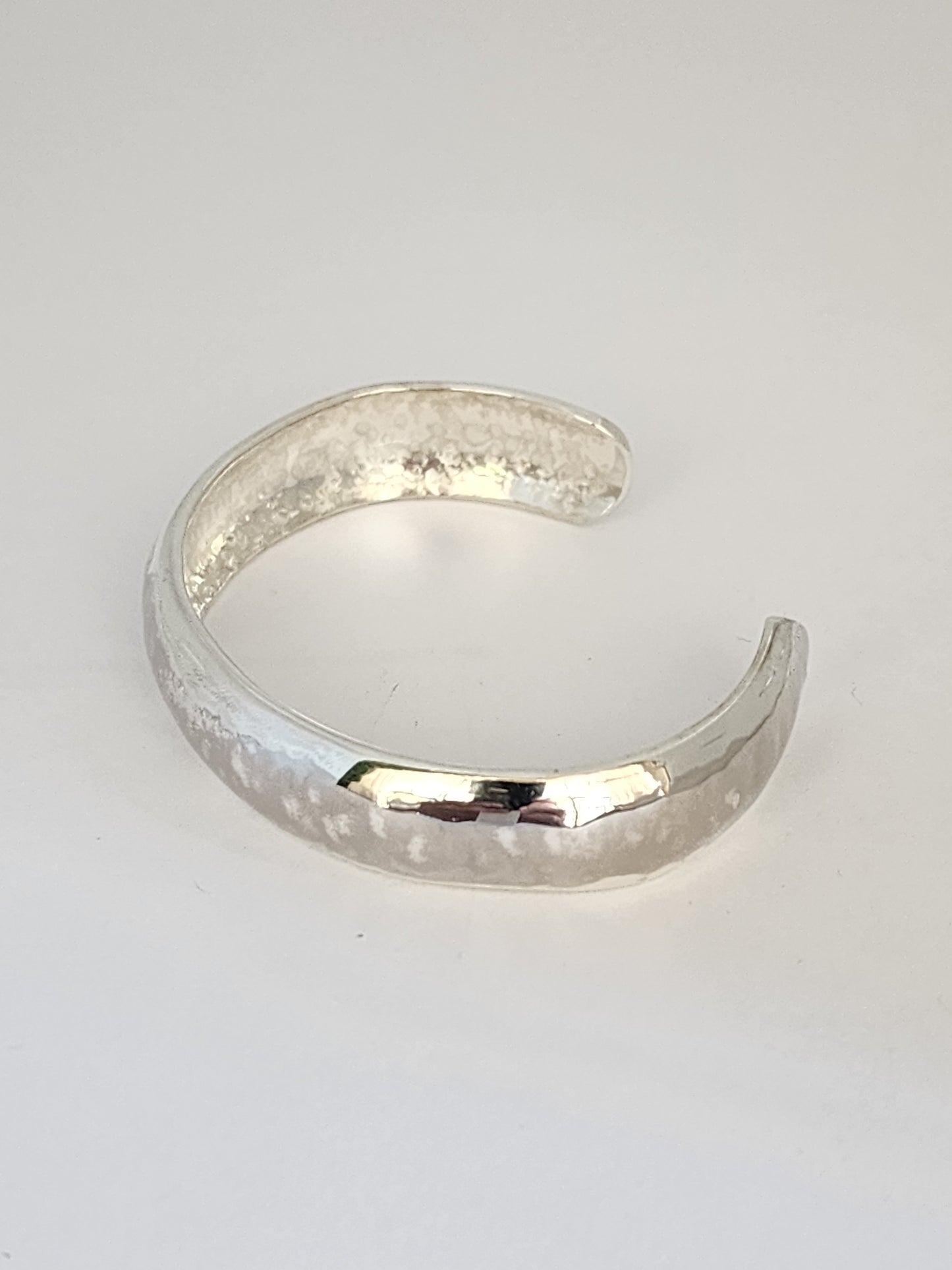 Dome Silver Cuff Bracelet