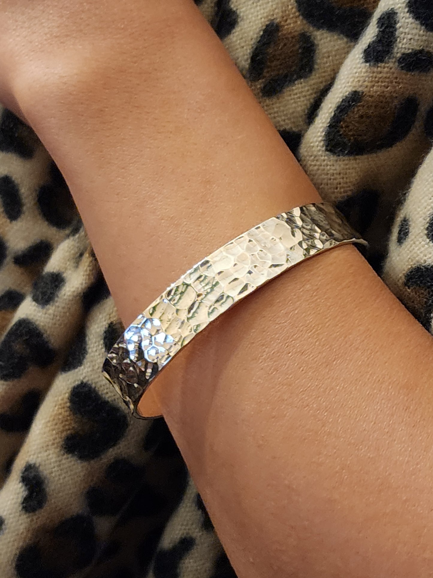 Silver Cuff Bracelet, CHISTA