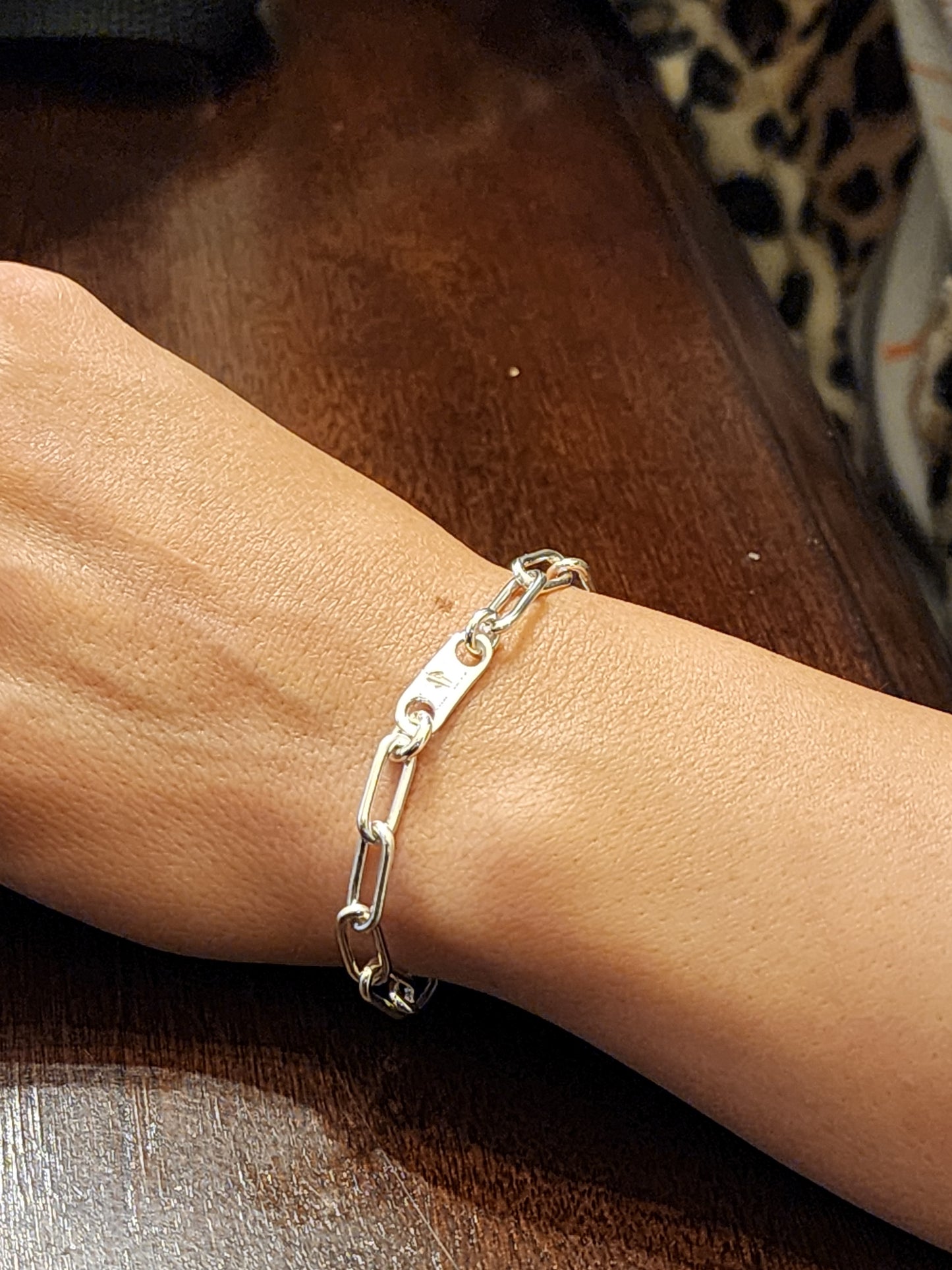 Silver Link Bracelet, PAEZ