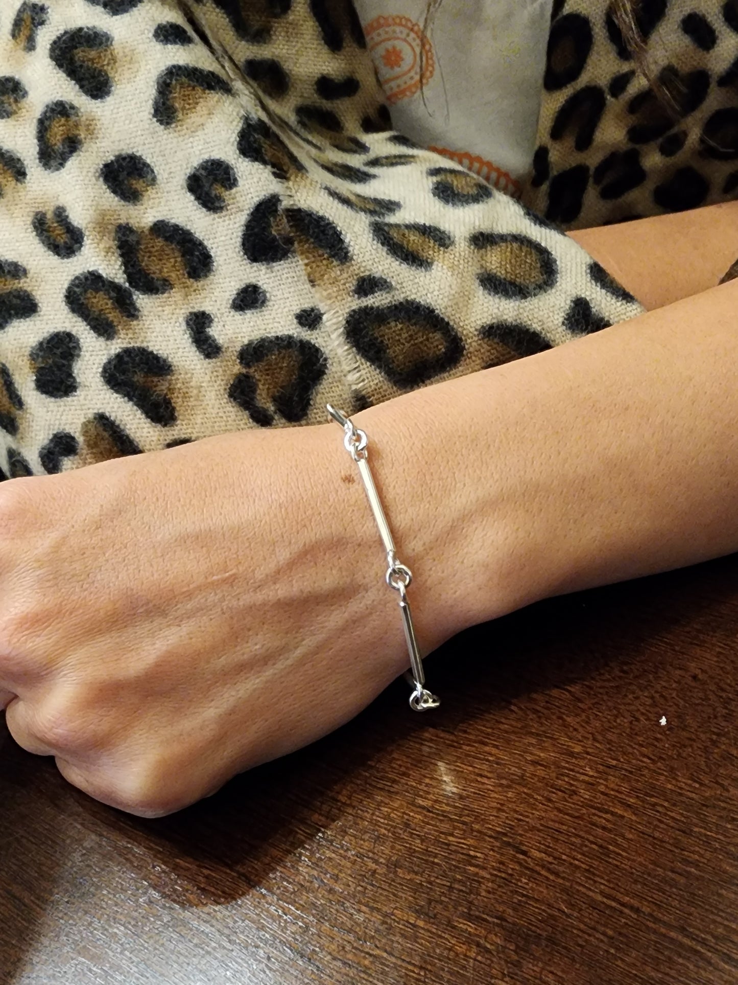 Silver Link Bracelet, TABESTON