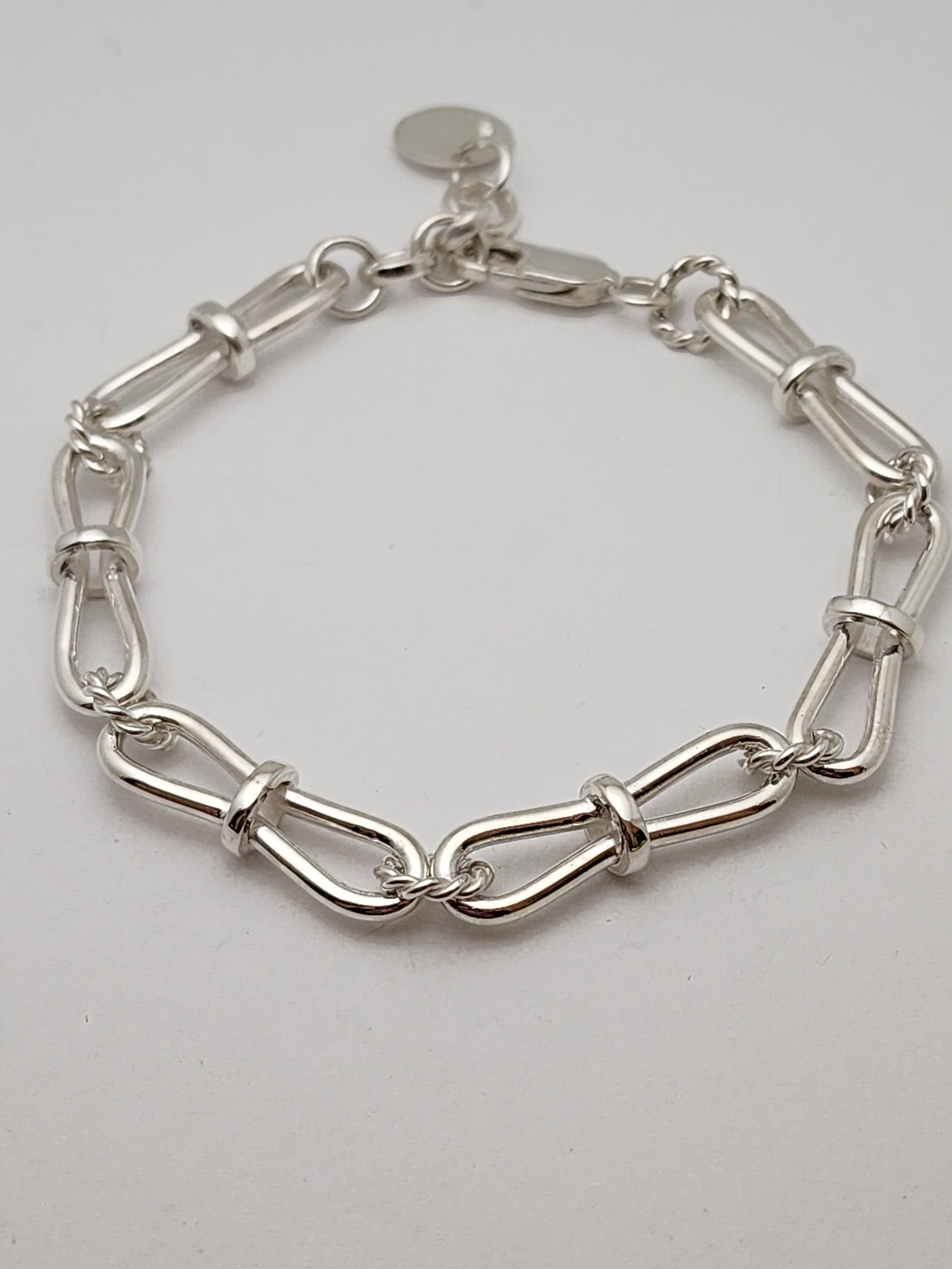 Silver Bowtie Bracelet