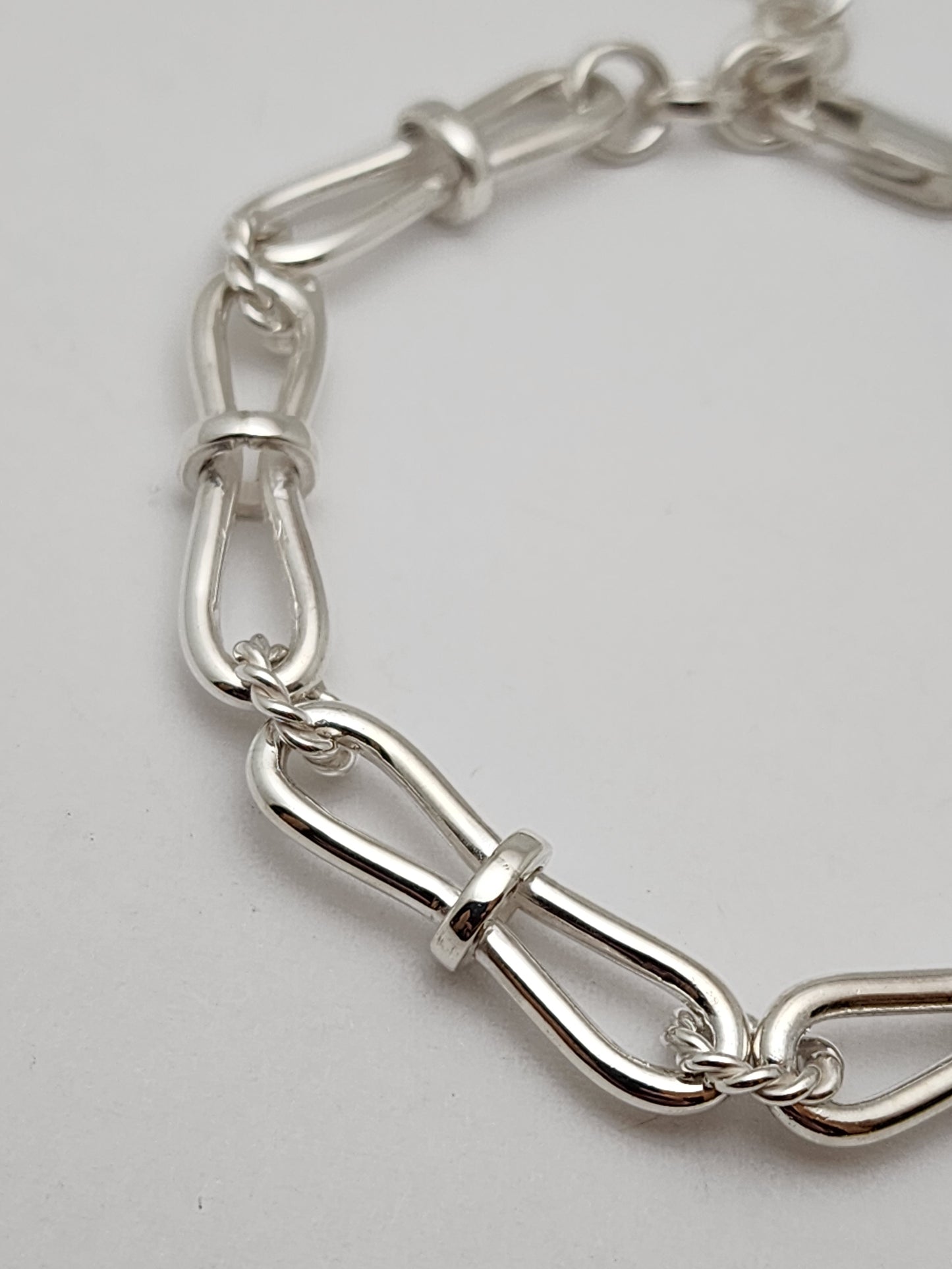 Silver Bowtie Bracelet