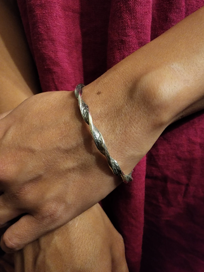 Women's Silver Cuff Bracelet,,,,MODENA